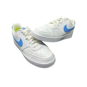 Size 10 - Nike Court Vision Next Nature Low White Light Photo Blue